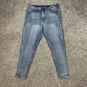 Fashion Nova Vintage Wash Plus Sz 18 Skinny Leg Denim Blue Jeans YJDM15HROPTION7